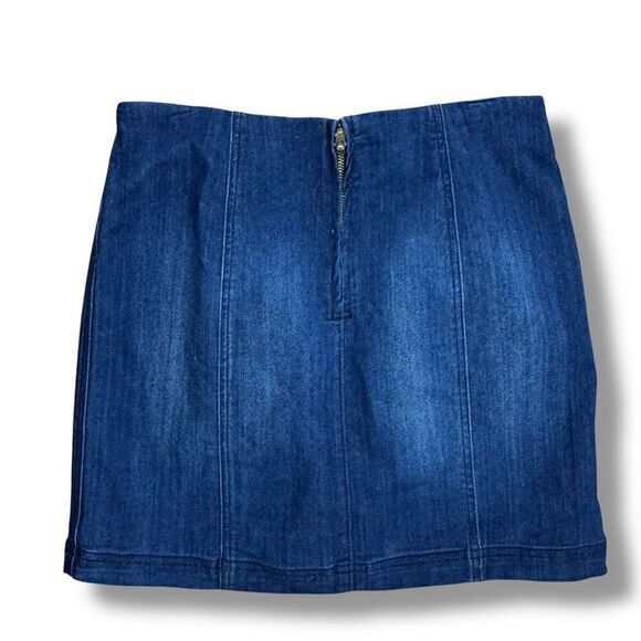 Sky and Sparrow Denim Mini Skirt Sz M - Picture 4 of 9